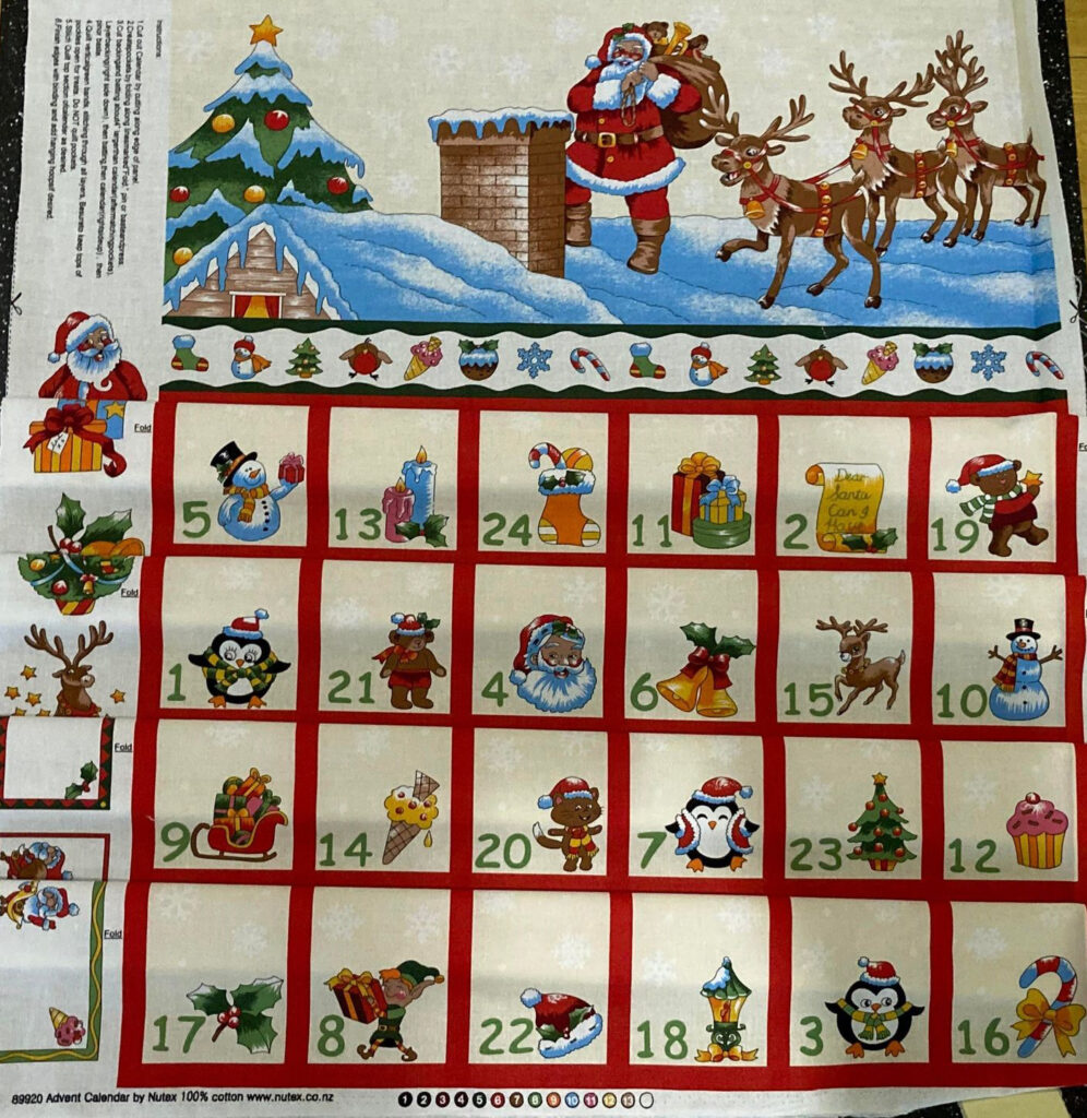 Fold Up and Sew Christmas Advent Calendar’s Karen Delahunty Sewing